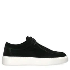 Zwarte Suede Veterschoenen^Sacha Shop