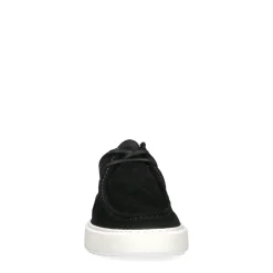 Zwarte Suede Veterschoenen^Sacha Shop