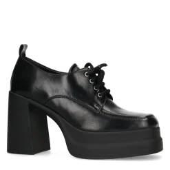 Zwarte Veterpumps Met Plateauzool^Sacha Clearance
