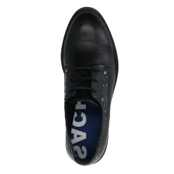 Zwarte Veterschoenen Met Zilverkleurige Studs^Sacha Outlet