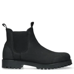 Zwarte Waterproof Nubuck Chelsea Boots^Sacha Hot